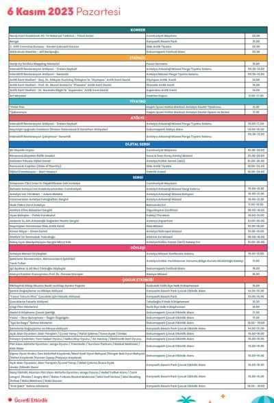 Antalya Kültür Yolu Festivali